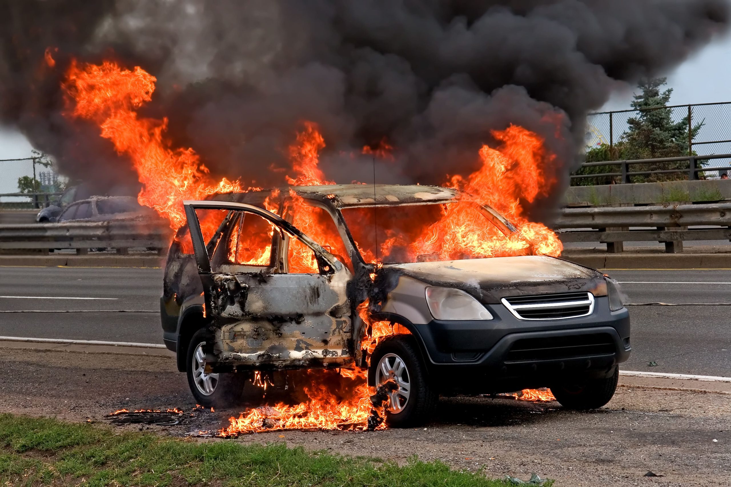 expertise incendie vehicule